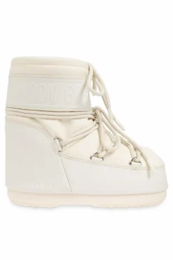Moon Boot Kids kremowy Śniegowce `Icon Low Rubber`