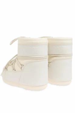 Moon Boot Kids kremowy Śniegowce `Icon Low Rubber`