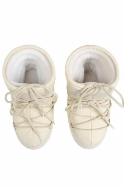Moon Boot Kids kremowy Śniegowce `Icon Low Rubber`