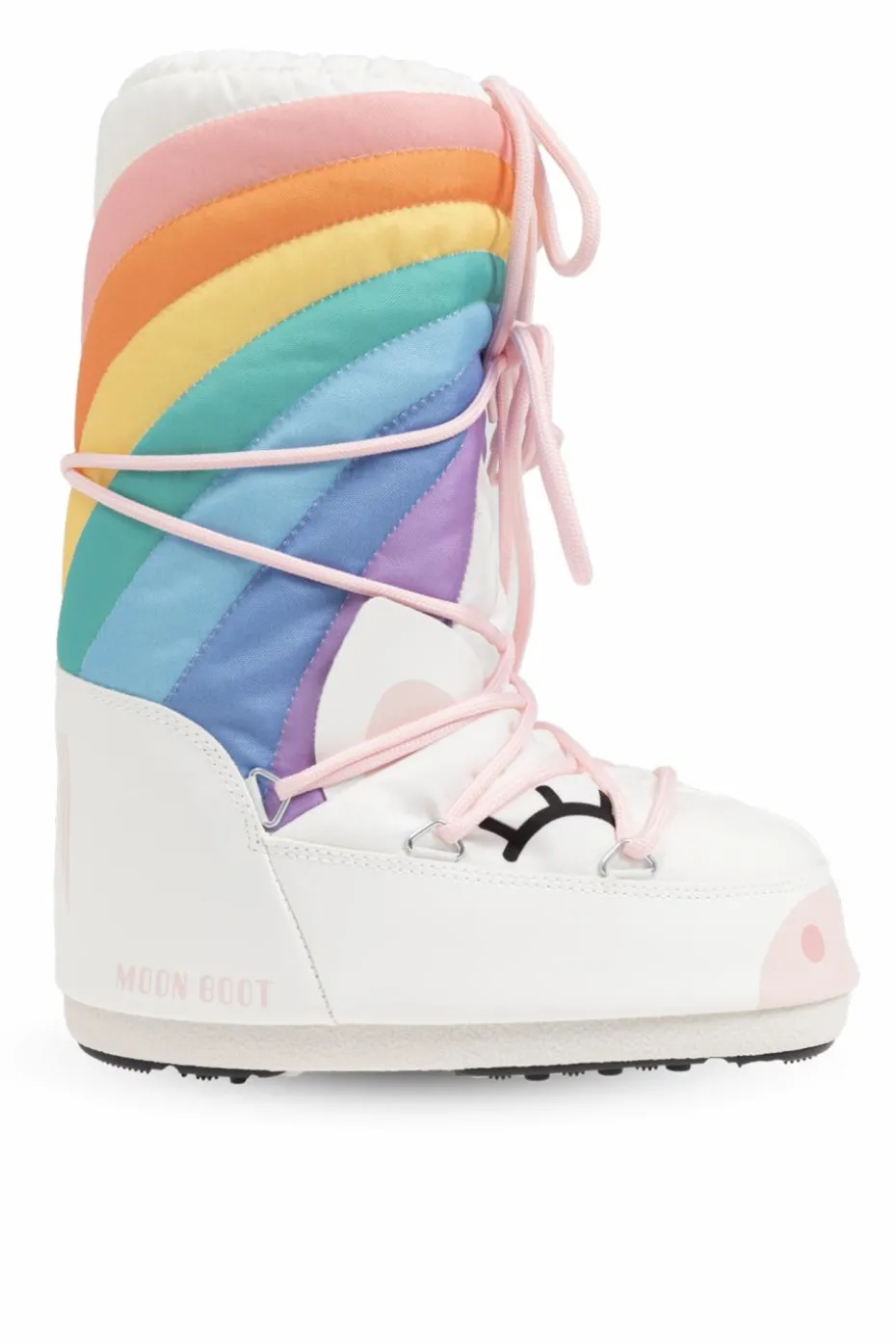 Moon Boot Kids MULTIKOLOR Śniegowce `Icon Unicorn`