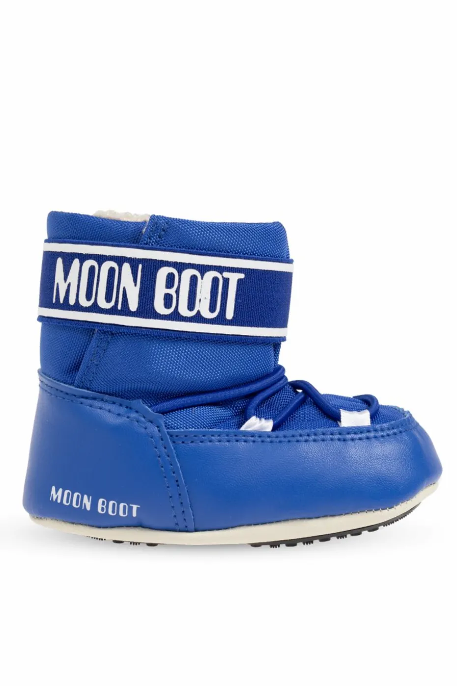 Moon Boot Kids NIEBIESKI Śniegowce `Crib Nylon`