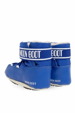 Moon Boot Kids NIEBIESKI Śniegowce `Crib Nylon`