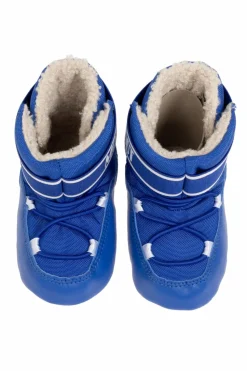 Moon Boot Kids NIEBIESKI Śniegowce `Crib Nylon`
