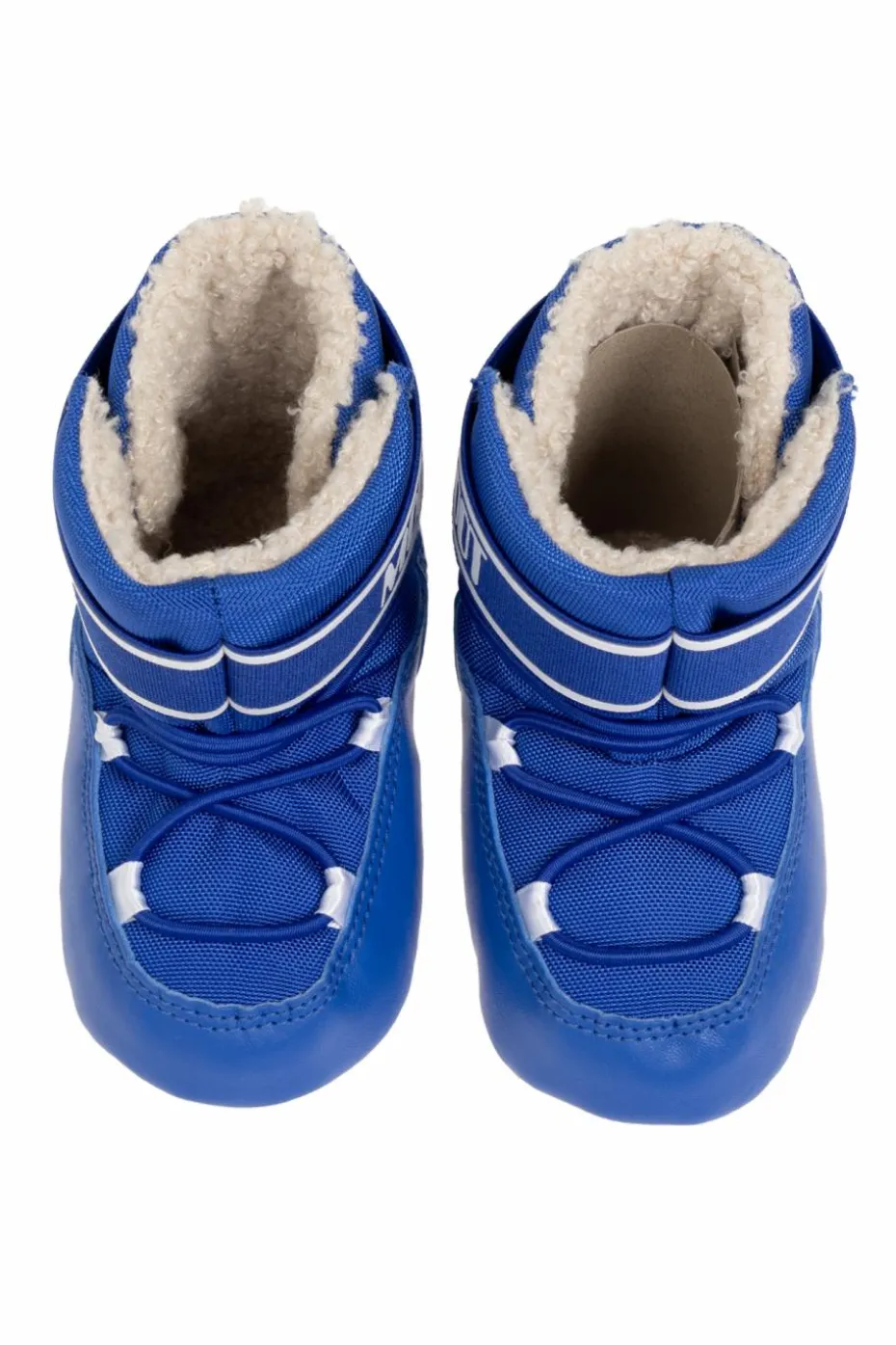 Moon Boot Kids NIEBIESKI Śniegowce `Crib Nylon`