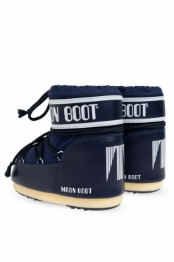 Moon Boot Kids NIEBIESKI Śniegowce `Icon Low Nylon`