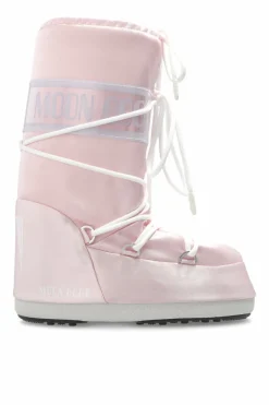 Moon Boot Kids RÓŻOWY Śniegowce ‘Icon Pearly’