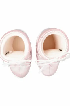 Moon Boot Kids RÓŻOWY Śniegowce ‘Icon Pearly’
