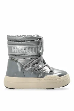 Moon Boot Kids SREBRNY Śniegowce `MB JR Park`