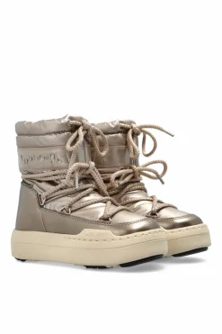 Moon Boot Kids SREBRNY Śniegowce ‘JR Park Boot’
