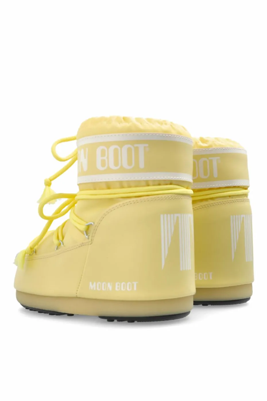 Moon Boot Kids ŻÓŁTY Śniegowce ‘Icon Low Nylon’