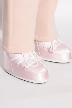 Moon Boot RÓŻOWY Śniegowce ‘Icon Low Pearly’