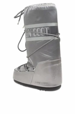 Moon Boot SREBRNY Śniegowce `Icon Glance`