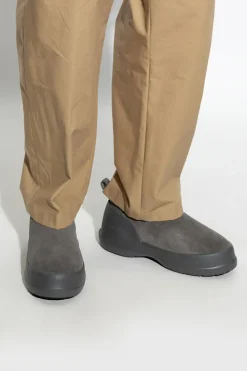 Moon Boot SZARY Śniegowce `MB Luna Low Suede`