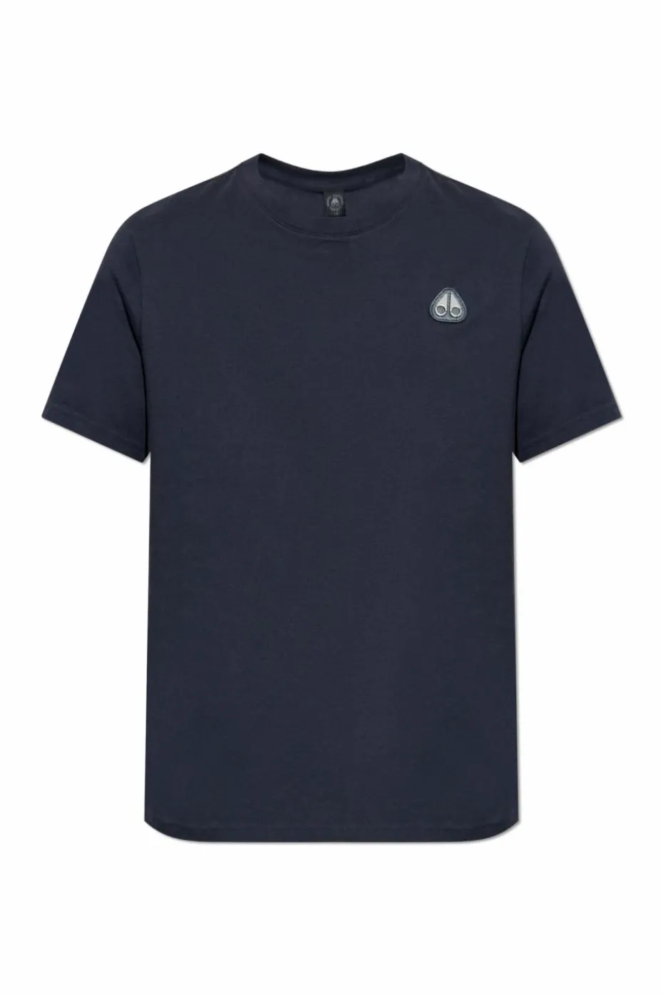 Moose Knuckles GRANATOWY T-shirt `Crescent`