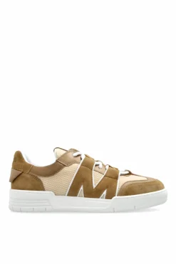Moschino beżowy Buty sportowe z logo
