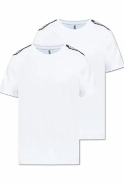 Moschino BIAŁY Dwupak t-shirtów z kolekcji `Underwear`