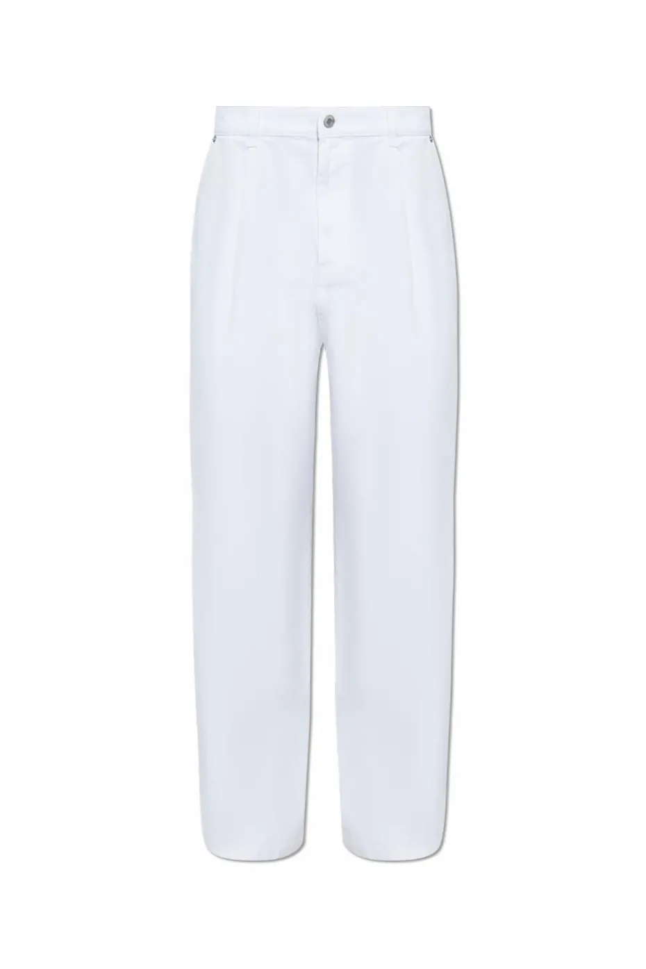 Moschino BIAŁY Jeansy z logo