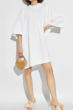 Moschino BIAŁY Sukienka typu `oversize`