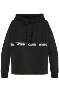 Moschino CZARNY Bluza linii `Underwear`