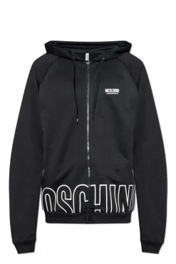 Moschino CZARNY Bluza z kolekcji `Underwear`