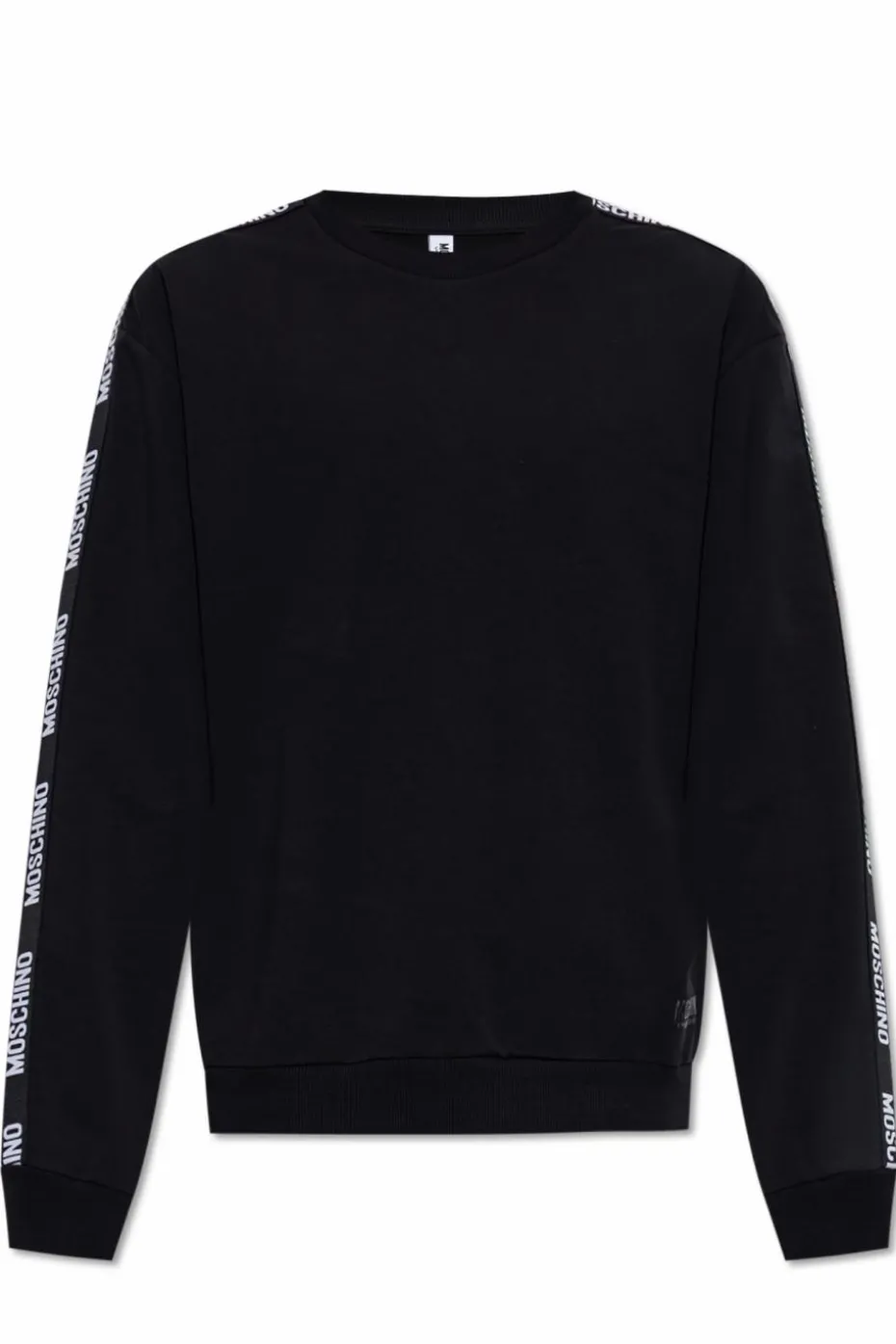 Moschino CZARNY Bluza z logo z kolekcji `Underwear`