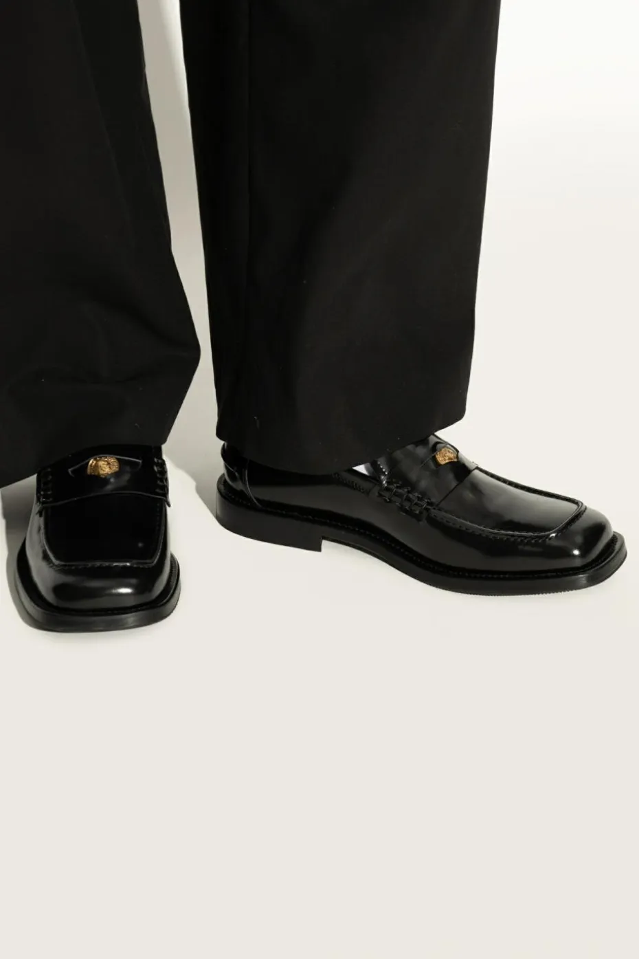 Moschino CZARNY Buty typu `loafers`