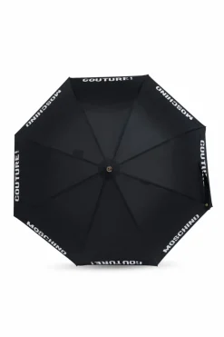 Moschino CZARNY Parasol z logo