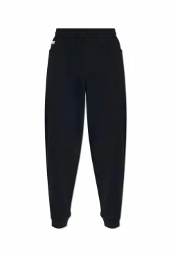 Moschino CZARNY Spodnie dresowe