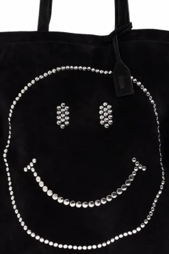 Moschino CZARNY Torba typu `shopper` z kolekcji `Smiley`