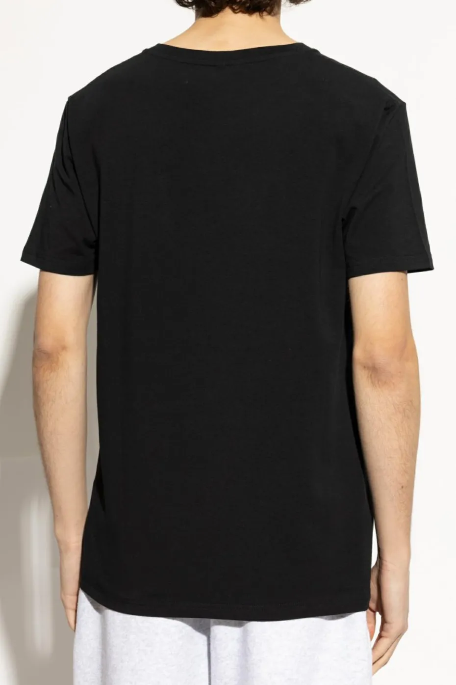 Moschino CZARNY T-shirt z kolekcji `Underwear`