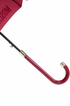 Moschino CZERWONY Parasol z logo