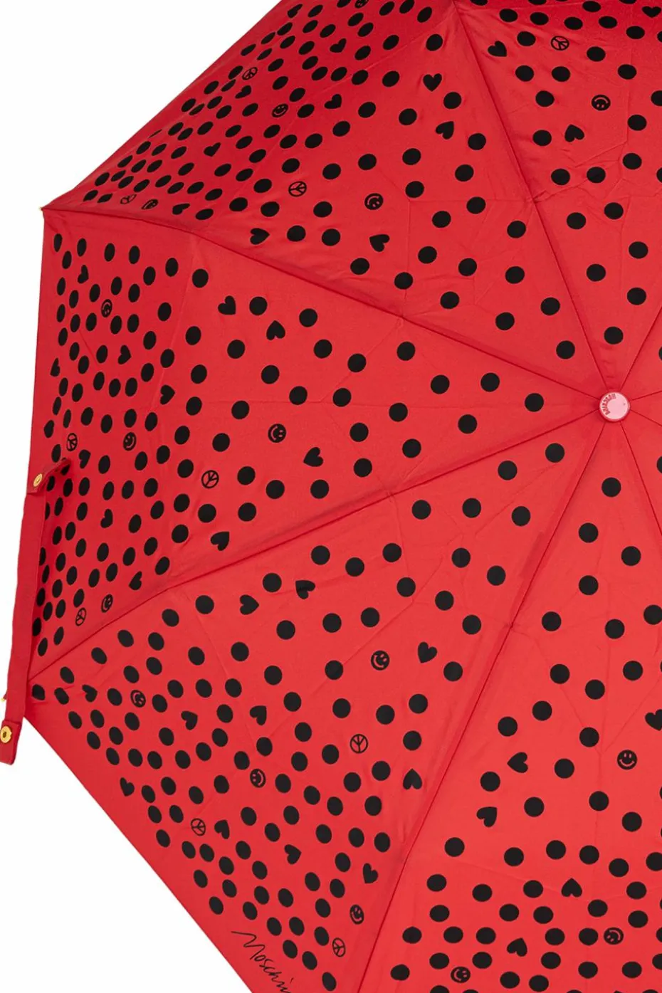 Moschino CZERWONY Składany parasol