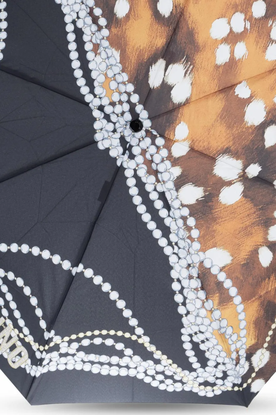 Moschino MULTIKOLOR Parasol z logo