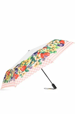 Moschino MULTIKOLOR Składany parasol z logo