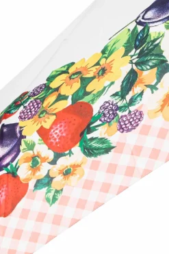 Moschino MULTIKOLOR Składany parasol z logo