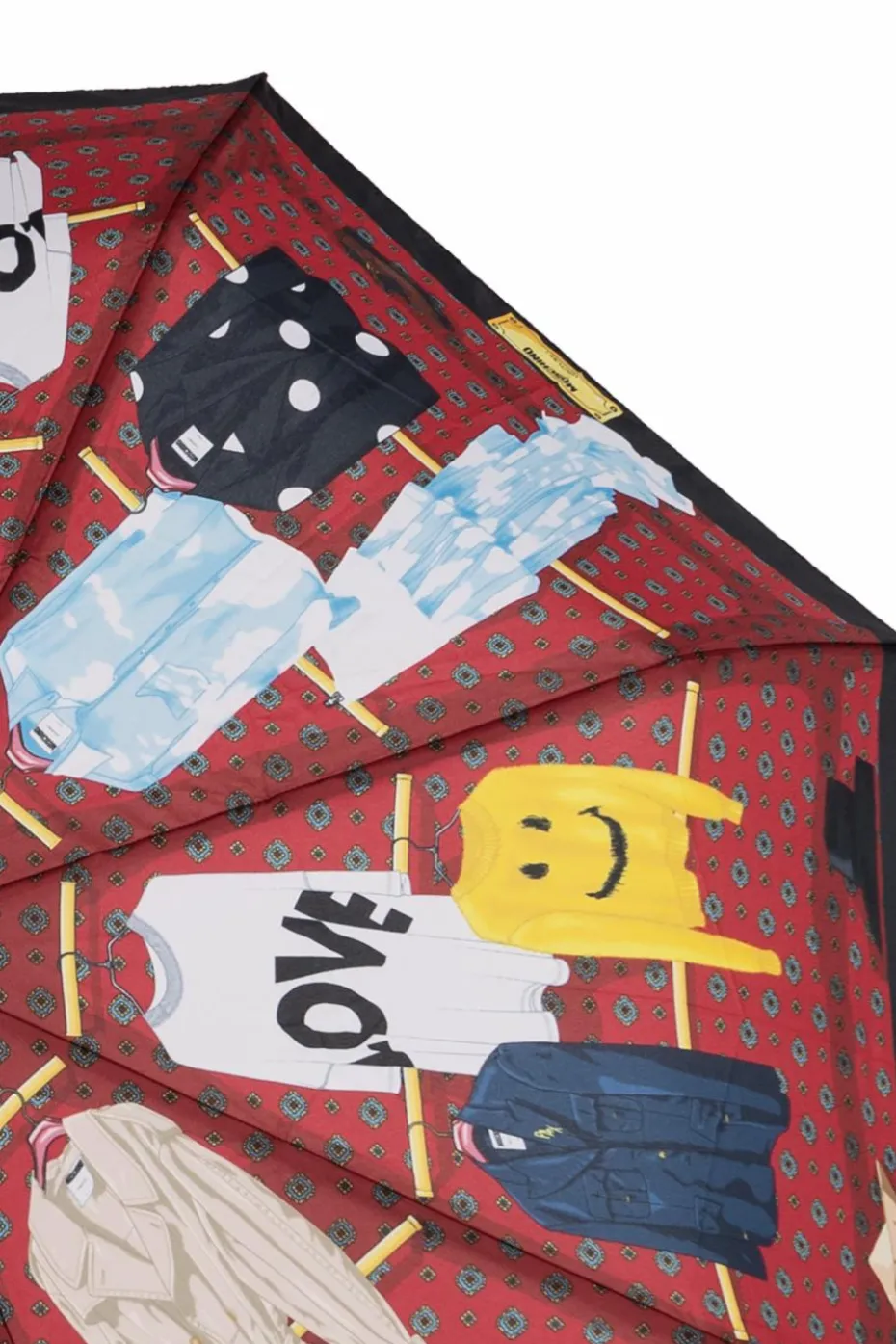Moschino MULTIKOLOR Składany parasol