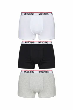 Moschino MULTIKOLOR Trójpak bokserek z logo