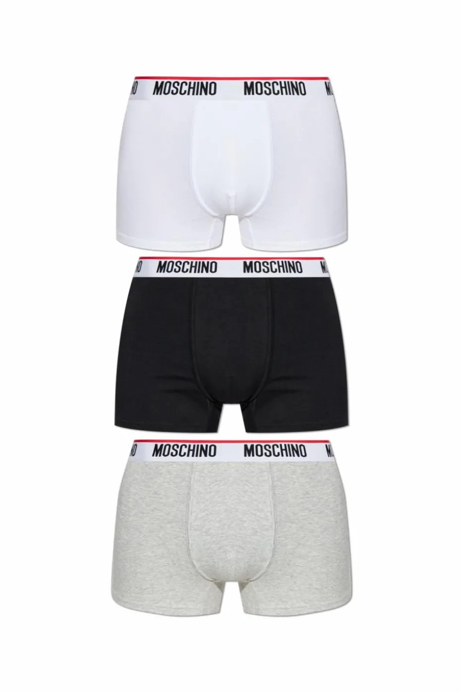 Moschino MULTIKOLOR Trójpak bokserek z logo