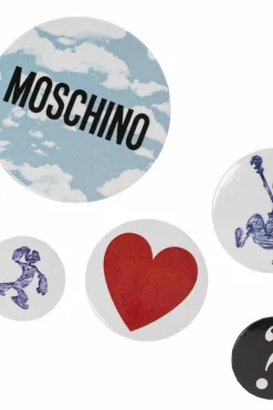Moschino MULTIKOLOR Zestaw przypinek