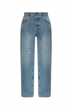 Moschino NIEBIESKI Jeansy z kieszeniami