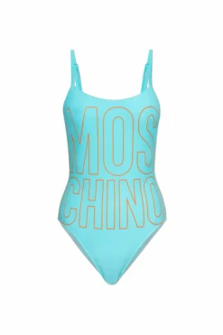 Moschino NIEBIESKI Jednoczęściowy kostium kąpielowy