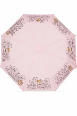 Moschino RÓŻOWY Parasol z logo