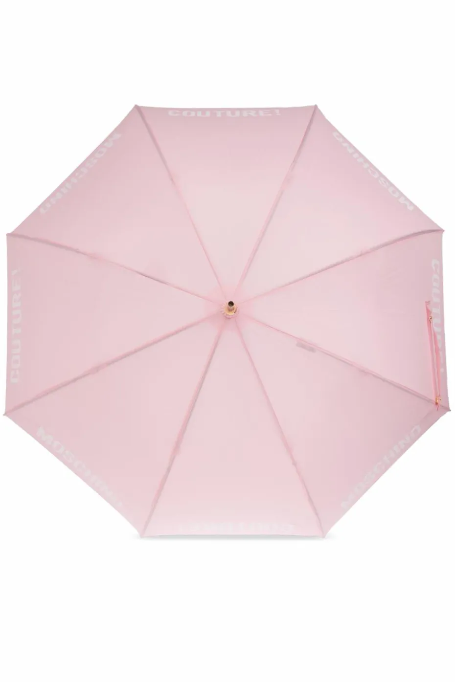 Moschino RÓŻOWY Parasol z logo