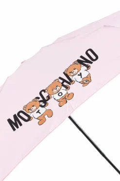 Moschino RÓŻOWY Parasol z logo