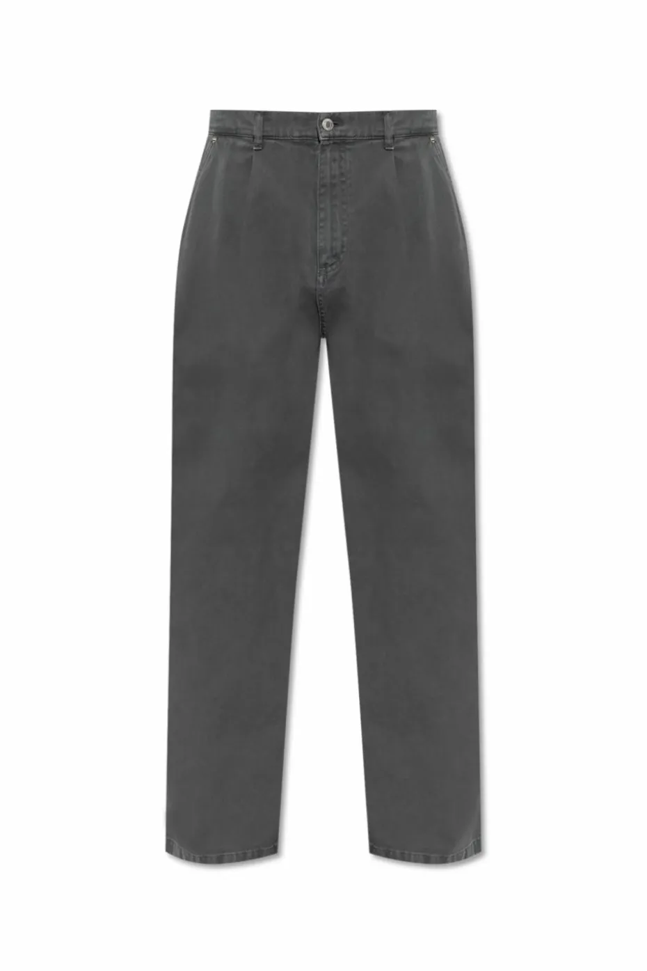 Moschino SZARY Jeansy z kieszeniami