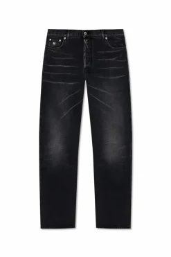 Moschino SZARY Jeansy z prostymi nogawkami