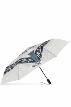 Moschino SZARY Składany parasol