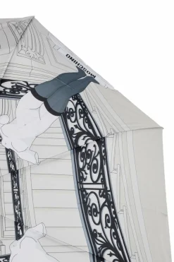 Moschino SZARY Składany parasol