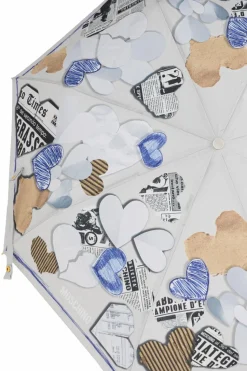 Moschino SZARY Składany parasol