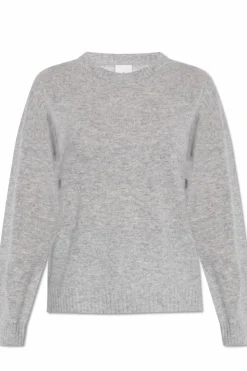 Munthe SZARY Kaszmirowy sweter `Kiaran`